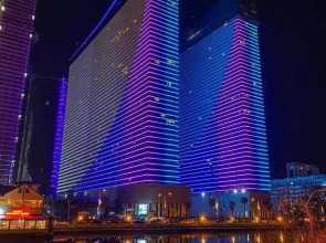 Апартаменты у моря с шикарным видом в Апарт-Отеле Orbi City (Новый Батуми, Аллея Героев) (4346А)