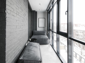 Апартаменты Loca Resident  с Панорамной Лоджией