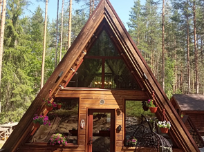 Частный дом Карелия А-Фрэйм