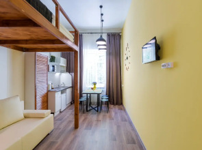 Апартаменты Unua Letero Cтудия 1