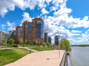 Квартира Семейная Трёхкомнатная с видом на Обь