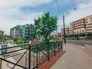 Апартаменты на Рыбной Деревне с Панорамным Видом в Новом доме