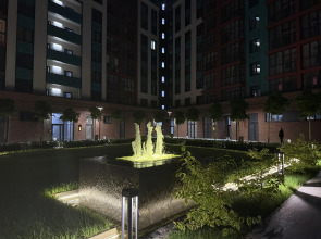 Апартаменты с 2 спальнями KenigDeluxe «Централ Парк Амалиенау»