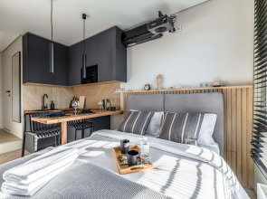 Апартаменты Студия Дизайнерские