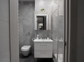 Апартаменты Lalapart Aristocrat с рабочим столом в ЖК Савеловский Сити