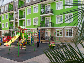 Апартаменты Red Apartments Арт Лайт Сити Шерли