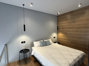 Апартаменты Двухуровневая студия с захватывающим видом на город