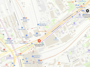 Апартаменты Уютная студия у метро Красносельская