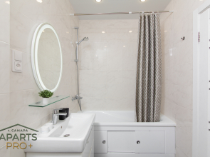 Квартира Aparts Pro Видовая 3-х местная студия с панорамным балконом в ЖК Арго на 12 этаже