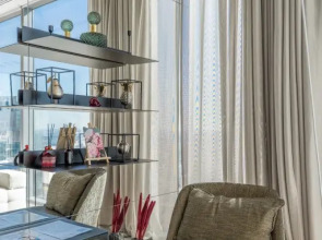 Лучший угловой апартамент New level City на 78 этаже