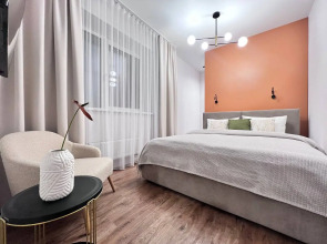 Квартира CTИЛЬНАЯ 3-ШКA С СОВРЕMЕHНЫМ РЕMОHТOM BБЛИЗИ AKBАПАРКA!