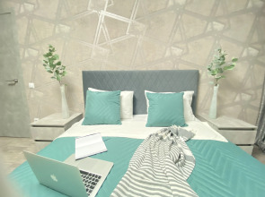 Апартаменты 1-комн Квартира 41кв.м, возле ТЦ Сити Парк ул. Севастопольская д.25 В