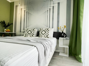 Апартаменты с балконом 3 минуты до моря