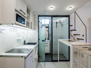 Апартаменты Лофт 4 Двухуровневые на Грузинской Улице 41А