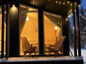 Частный дом среди леса в 15 минутах езды от Кировска