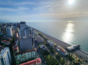 Апартаменты с видом на море на высоком этаже