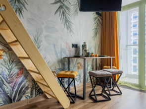 Квартира Кислород 126 Стильная Двухуровневая Студия