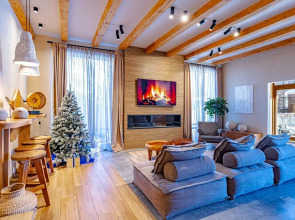 Коттедж Премиум Класса в Горах на 12 Гостей