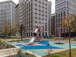 Квартира Moscow Deluxe Apartments Family Suite Silver Fountain