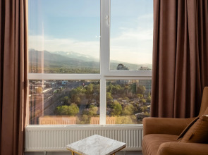 Квартира Евродвушка с потрясающим видом на горы