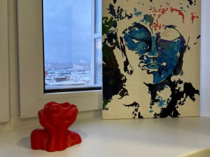 Апартаменты Стильная студия на 24 этаже Высота