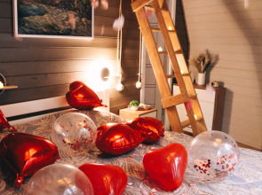 Шале Сфера Агат в лесу на Живописной улице