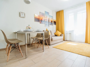 Апартаменты Однокомнатные с Отдельной спальней на Переулке Хрустальном 27 на 9 этаже