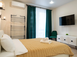 Апартаменты светлые и стильные от LetoApart