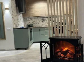 Улучшенные апартаменты Баттерфляй с камином в центре города