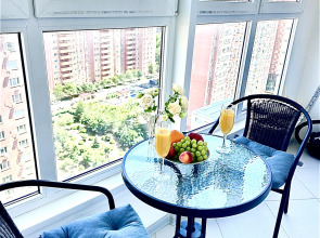 Квартира студия с панорамным видом в районе парка Галицкого и стадиона ФК Краснодар