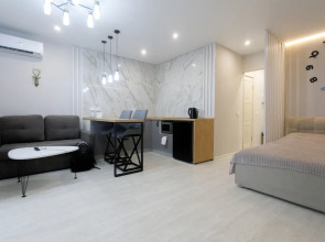 Квартира Гнёздышко Grey с Панорамным видом