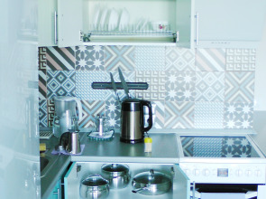 Квартира Современная студия в пешей доступности от метро