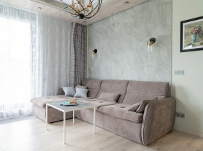 Апартаменты с 1 спальней в Охта Парке