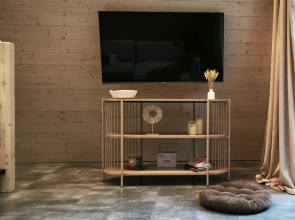 Частный дом Уютный А-фрейм Поле с баней и чаном