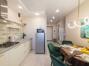 Квартира 1-к в центре на Н.Рождественского 1 от RentAp, 4 сп.места