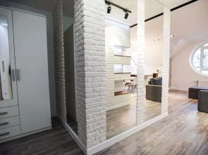 Апартаменты Четырёхместная светлая студия в центре Бреста