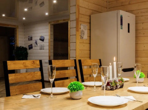 Частный дом Традиция отдыха - дом у озера c баней и купелью