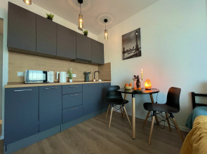 Квартира Уютная Студия с Панорамным Видом На Москву