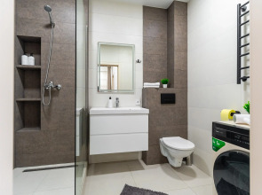 Апартаменты с Лоджией и Видом на Город и Море от LetoApart