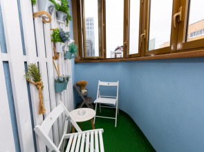 Апартаменты Этажидейли на Белинского с балконом