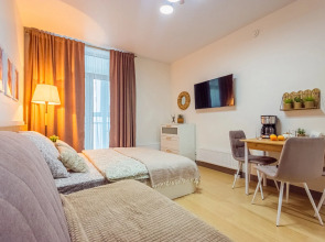 Квартира Сеть Апартаментов ЧемодаНН на 6 этаже с Красивым Видом