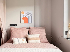 Апартаменты стильные с дизайнерским ремонтом вместимостью до 4 гостей 10 минут до центра города