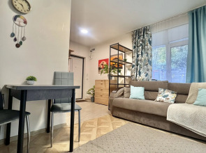 Квартира Студия в олимпийском парке с террасой