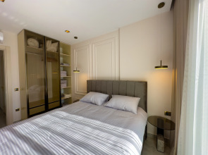 Апартаменты 1+1 Qoople Legend A35 в 100 метрах от моря