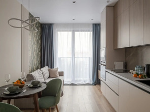 Апартаменты LEVEL Нагатино с балконом