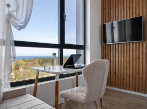 Апартаменты с видом на море на 10 этаже в комплексе Кристалл & Балтик-SPA