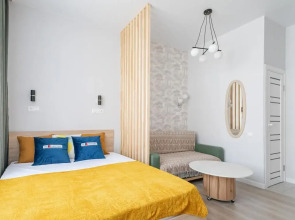 Апартаменты Современная Улучшенная Студия на Полежаевской