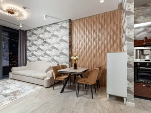 Трехкомнатный апартамент на 40 этаже