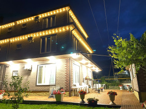 Частный дом с сауной и с зоной барбекю