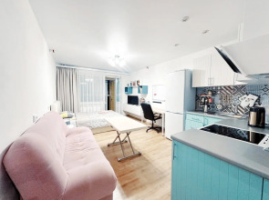 Квартира Современная студия в пешей доступности от метро